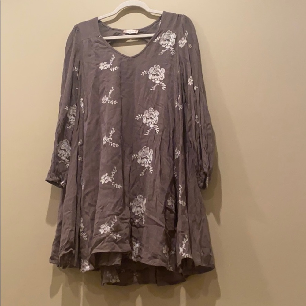 Small Altar’d State Olive Green Dress